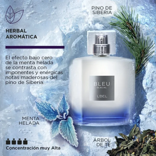 Bleu Glacial Perfume para Hombre Larga Duración 100 ml - Imagen 2