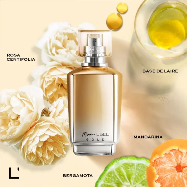 Mon L'BEL Gold Perfume para mujer - Imagen 3